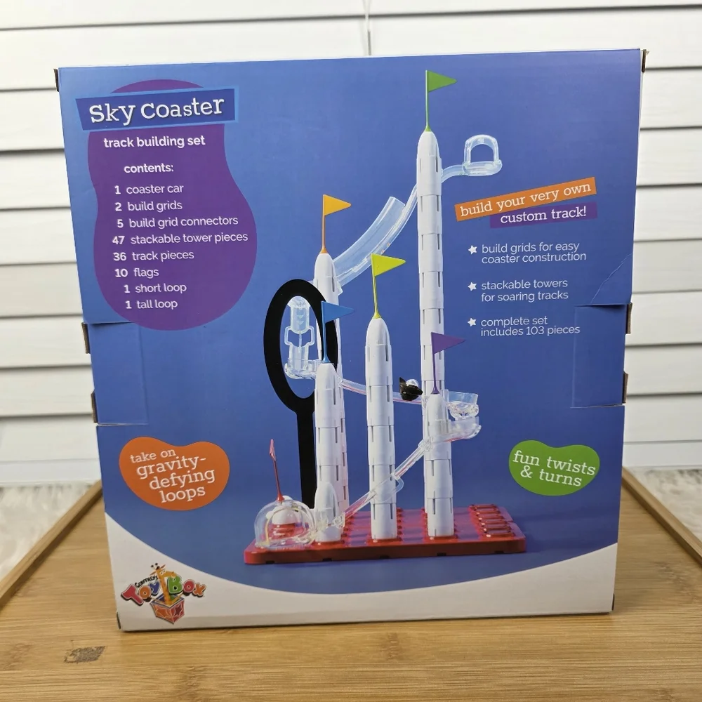 Sky Coaster Track Building Set